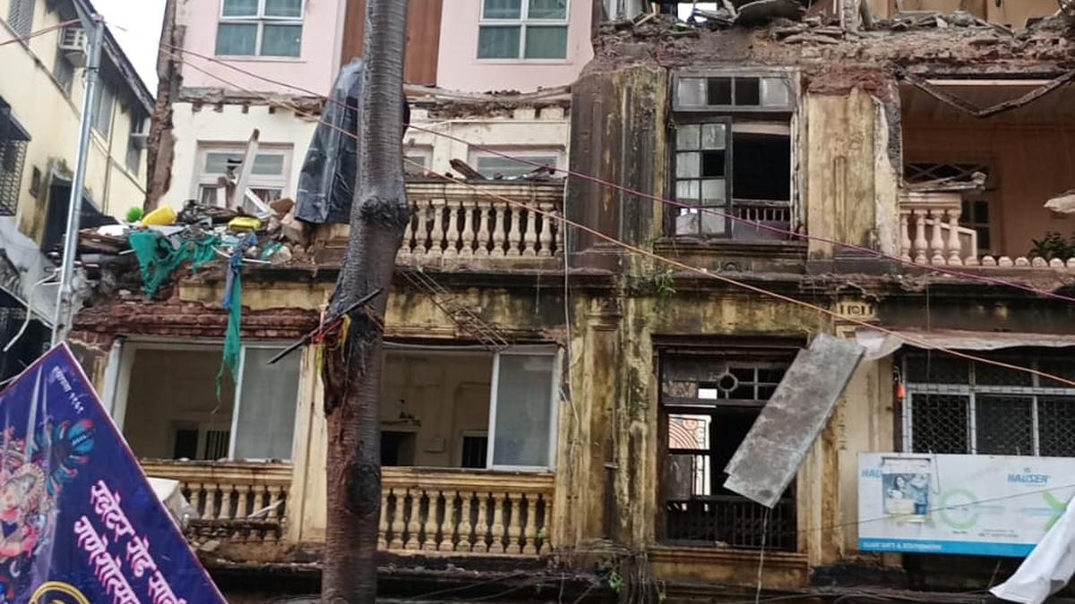 Woman dead, three injured after part of building's balcony crashes in Mumbai